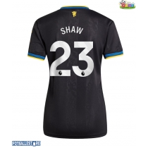 Manchester United Luke Shaw #23 Tredjedrakt Dame 2025-26 Kortermet